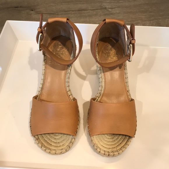 vince camuto leera leather wedge espadrilles